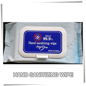 (SANITIZER WIPE)<br>Hand Sanitizing Wipe